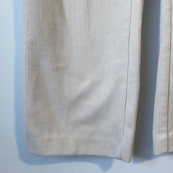 House of Harlow Elegant Cream High-Waisted corduroy Pants size 4 - Picture 4 of 13